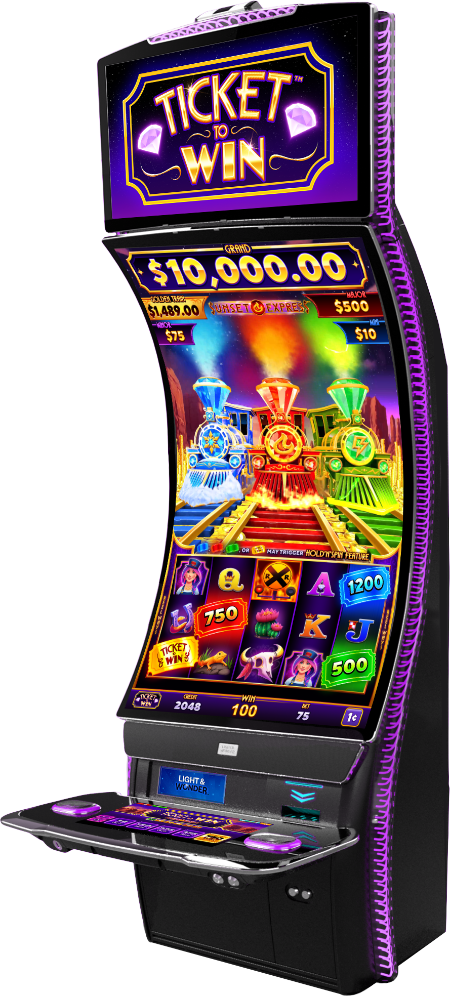 Ticket to Win - Sunset Express Cabinet
